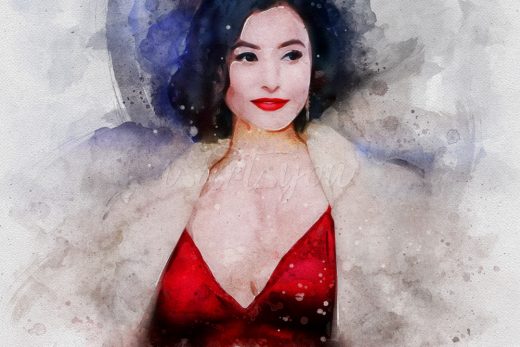 Namrata Shrestha art watercolor